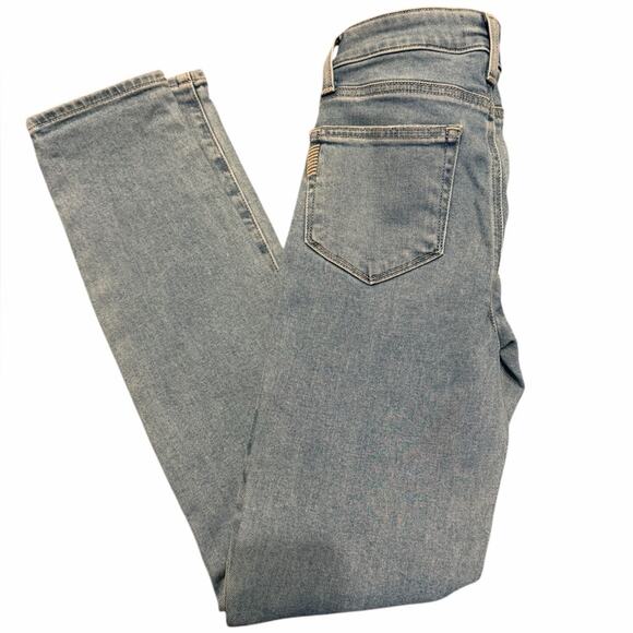 PAIGE Women’s Light Blue Denim Skyline Ankle Peg Straight Jeans size 24 - Picture 2 of 5